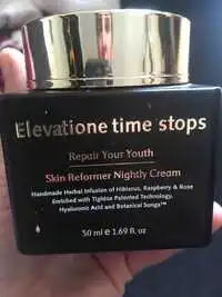 ELEVATIONE TIME STOPS - Repair your youth - Skin reformer nightly cream