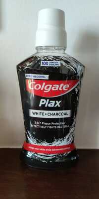 COLGATE - Plax - Bain de bouche white + charcoal