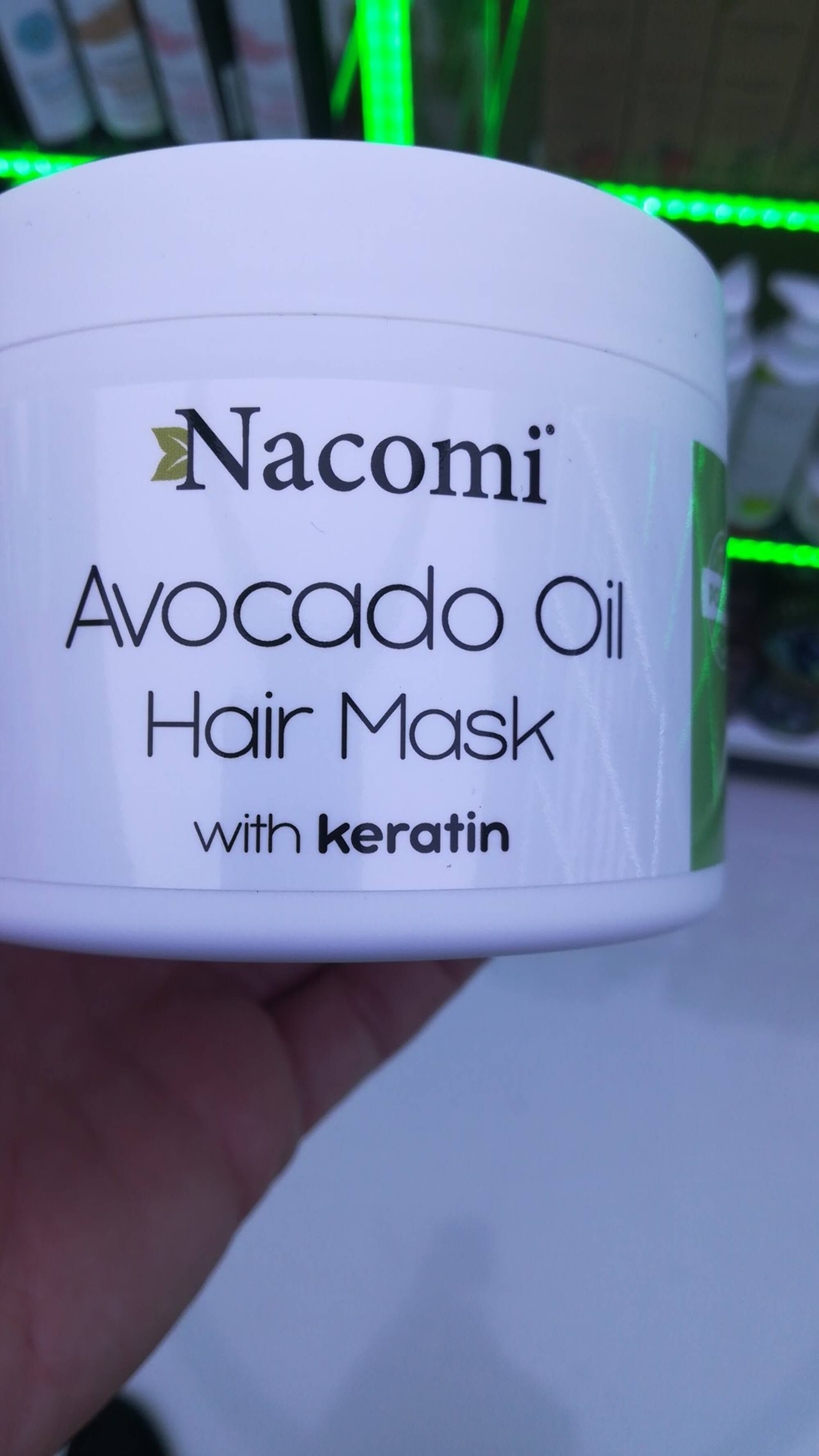 NACOMI - Avocado Oil - Hair Mask with keratin