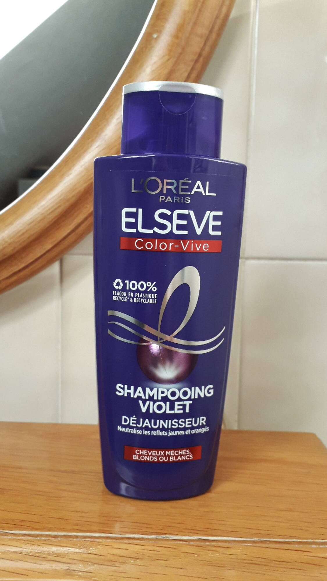 L'ORÉAL PARIS - Elsève color-vive - Shampooing violet déjaunisseur
