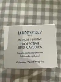 LA BIOSTHETIQUE - Capsules lipidiques protectrices