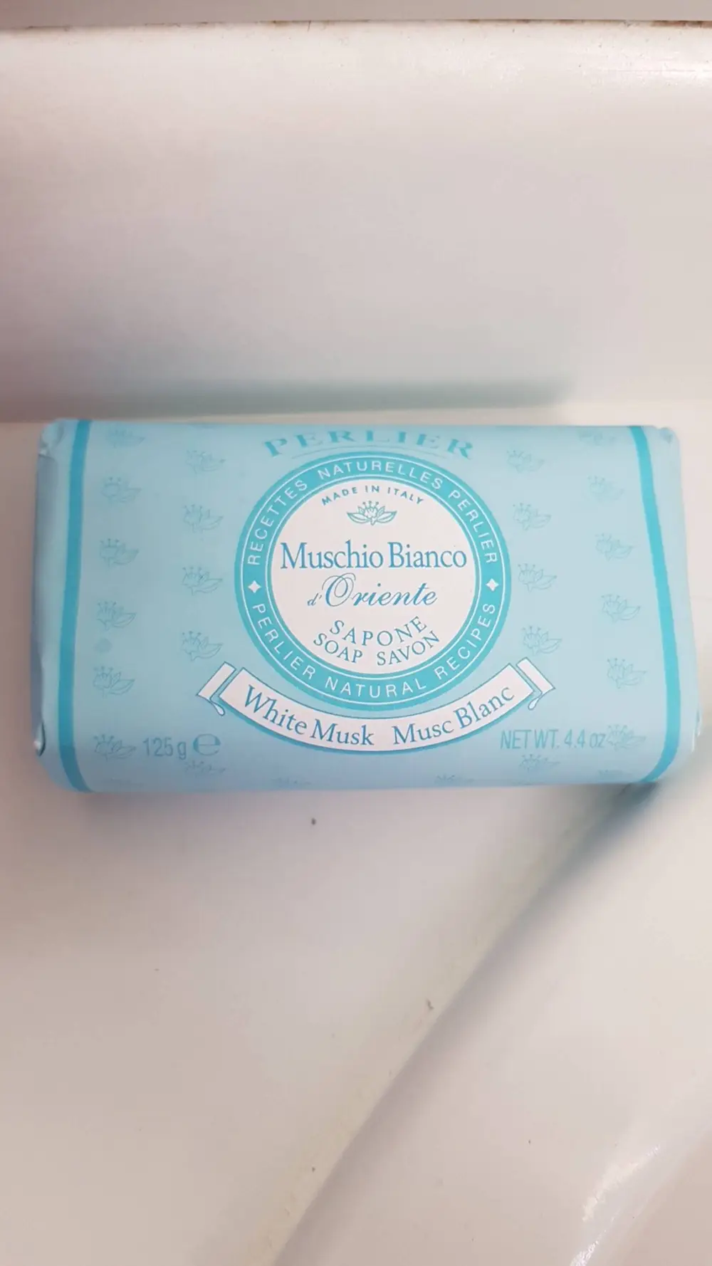 PERLIER - Muschio bianco d'oriente - Soap savon