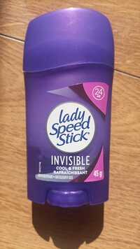 COLGATE-PALMOLIVE - Lady speed stick - Invisible antiperspirant rafraîchissant