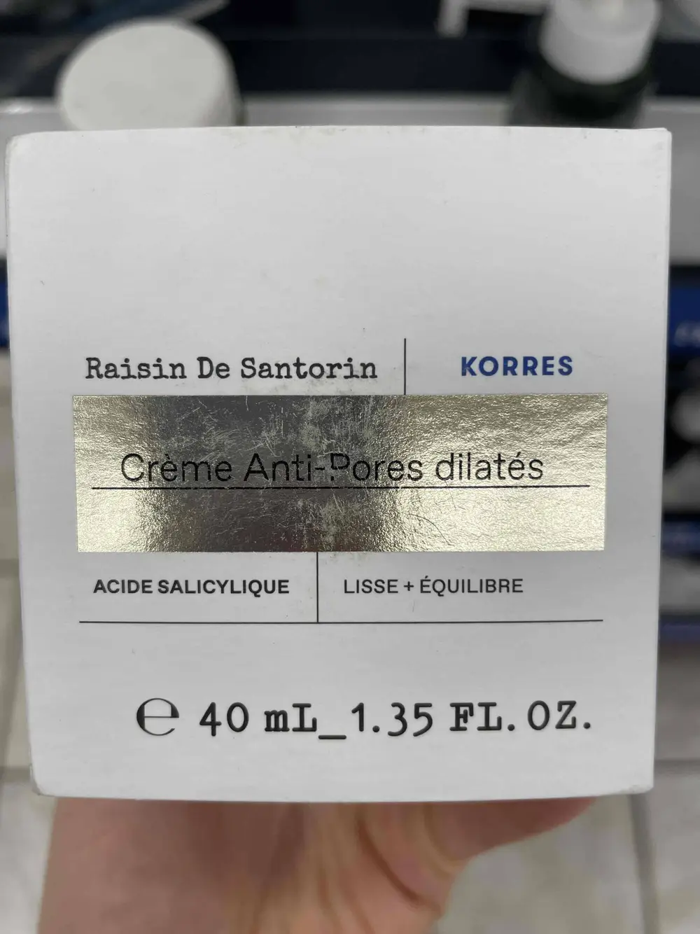 KORRES - Creme anti-pores dilatés