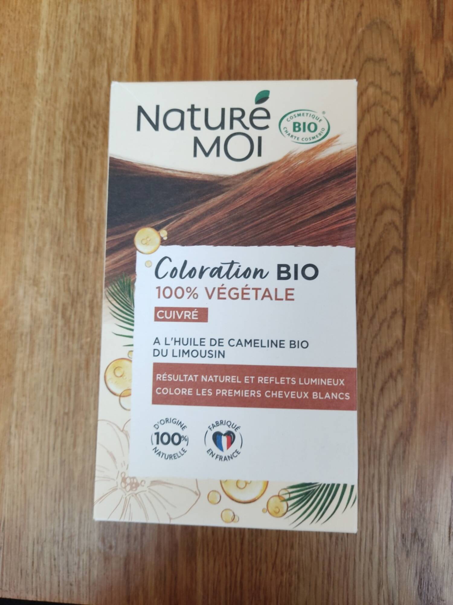 NATURÉ MOI  - Coloration bio 100% végétale cuivré
