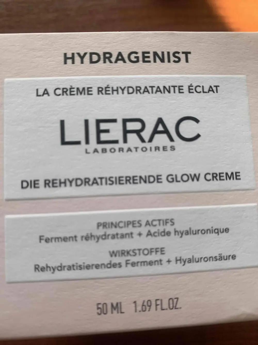 LIÉRAC - Crème réhydratante éclat