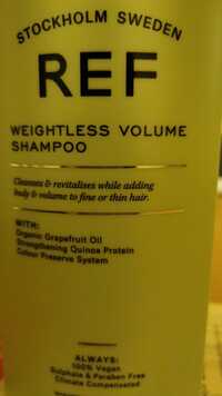 REF - Weightless volume - Shampoo