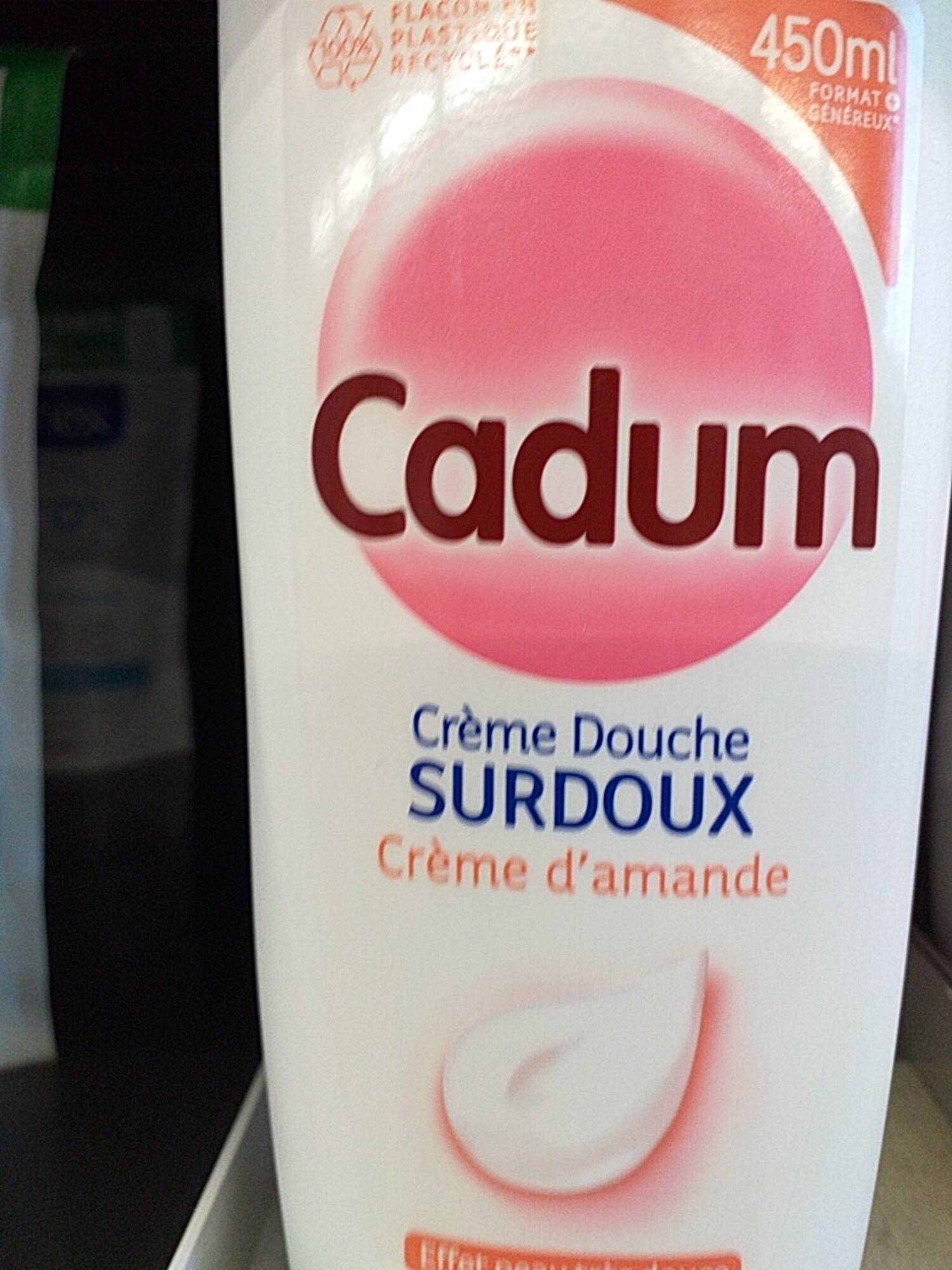 CADUM - Surdoux - Crème douche 