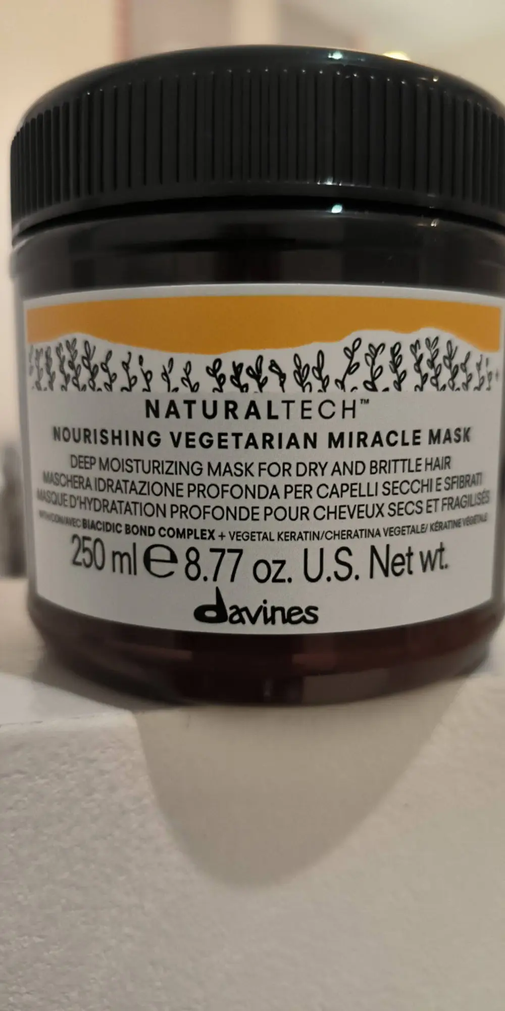 DAVINES - Naturaltech - Nourishing vegetarian miracle mask