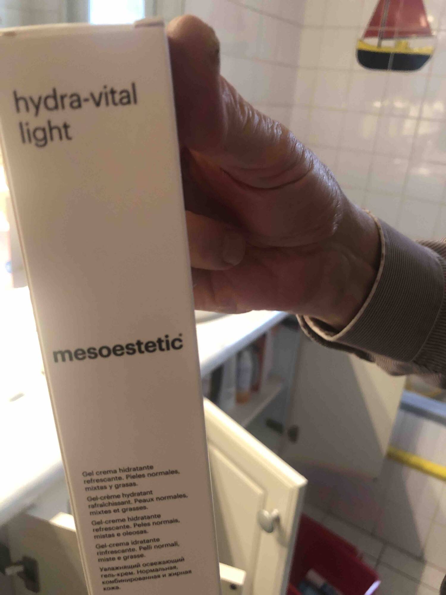 MESOESTETIC - Hydra-vital light - Gel crème hydratant