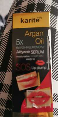 KISS BEAUTY - Karité - Argan oil SOS lip plump