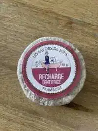 LES SAVONS DE JOYA - Recharge dentifrice framboise