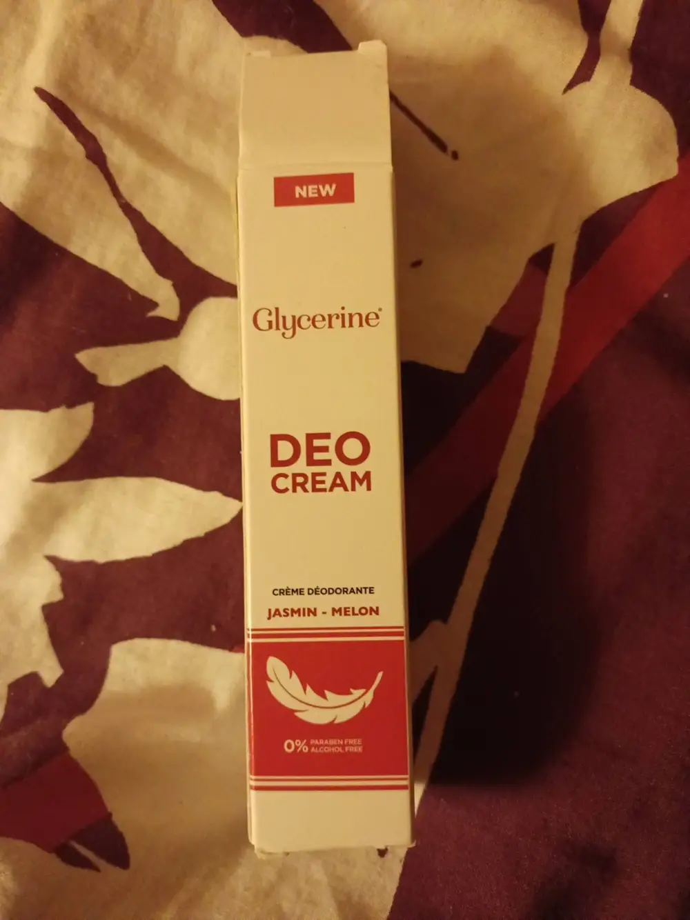GLYCÉRINE - Deo cream jasmin & melon