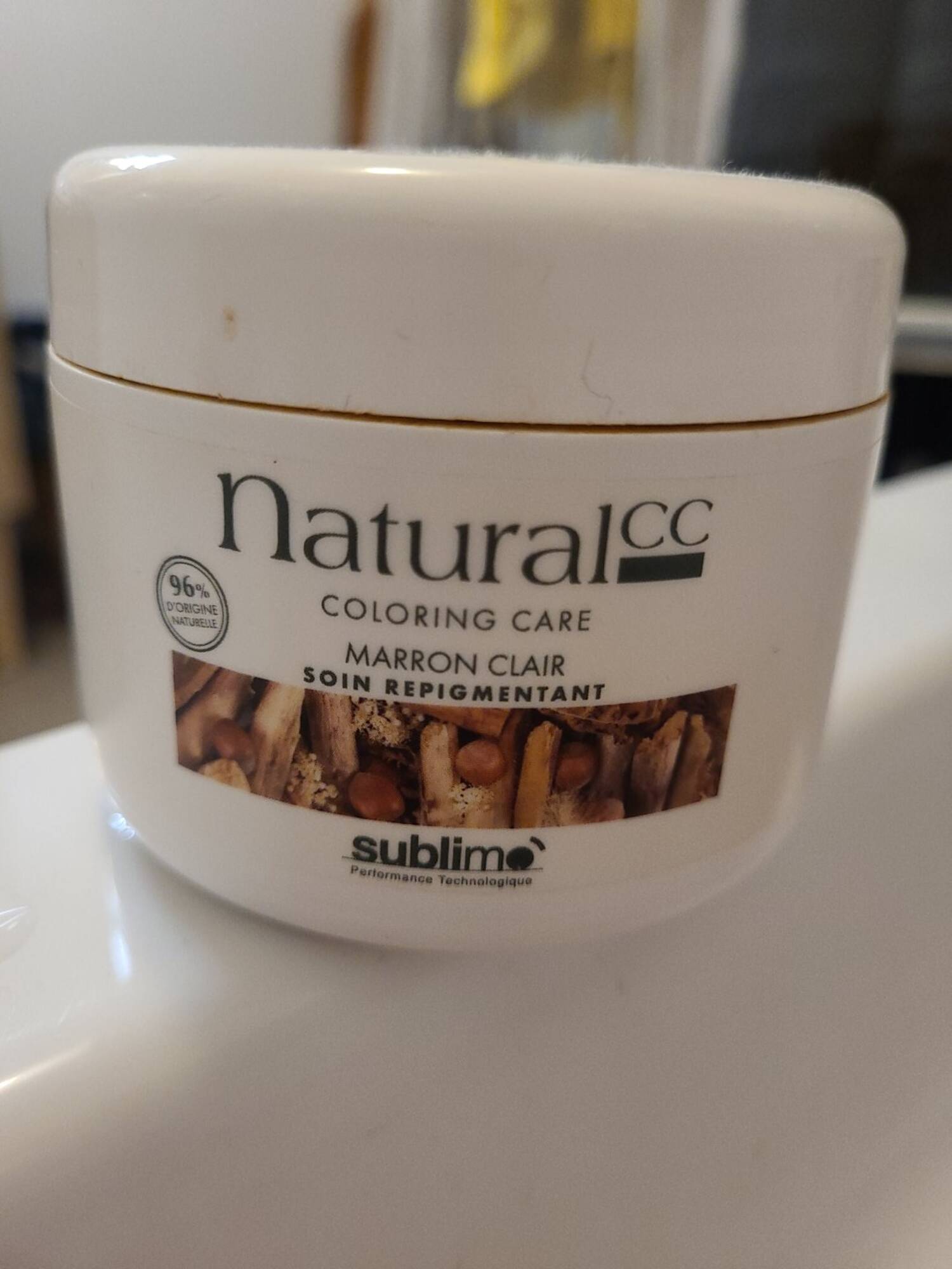 SUBLIMO - Natural coloring care - Soin repigmentant marron clair