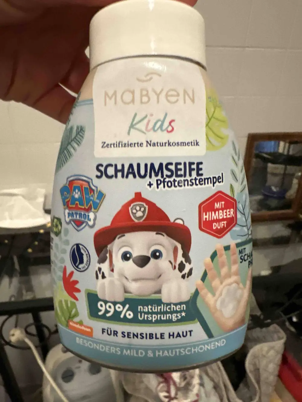 MABYEN - Paw patrol - Schaumseife 