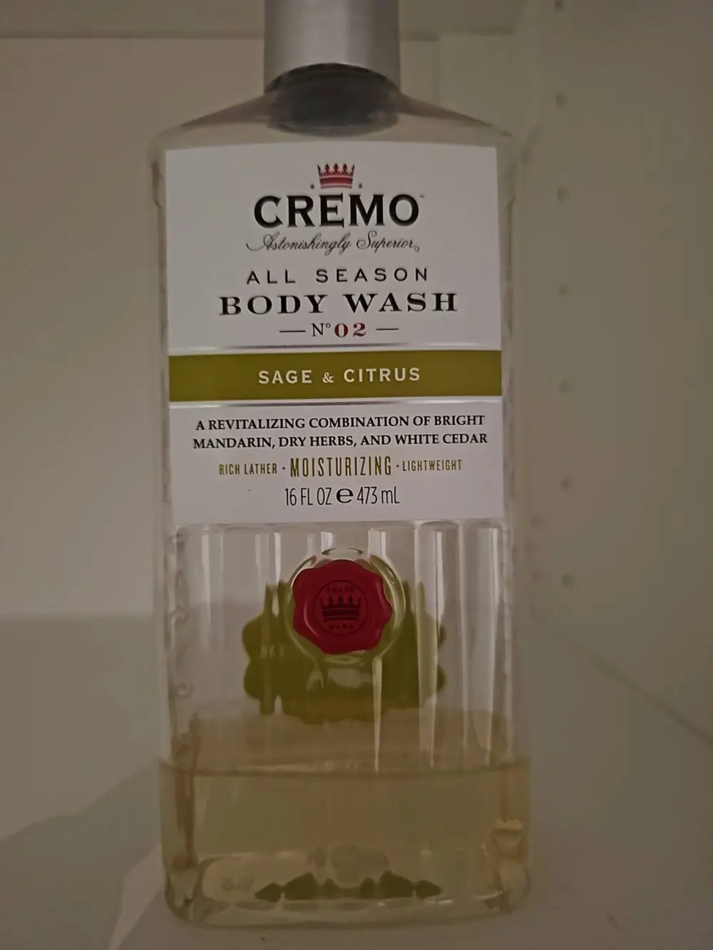 CREMO - Body wash sage & citrus n°02