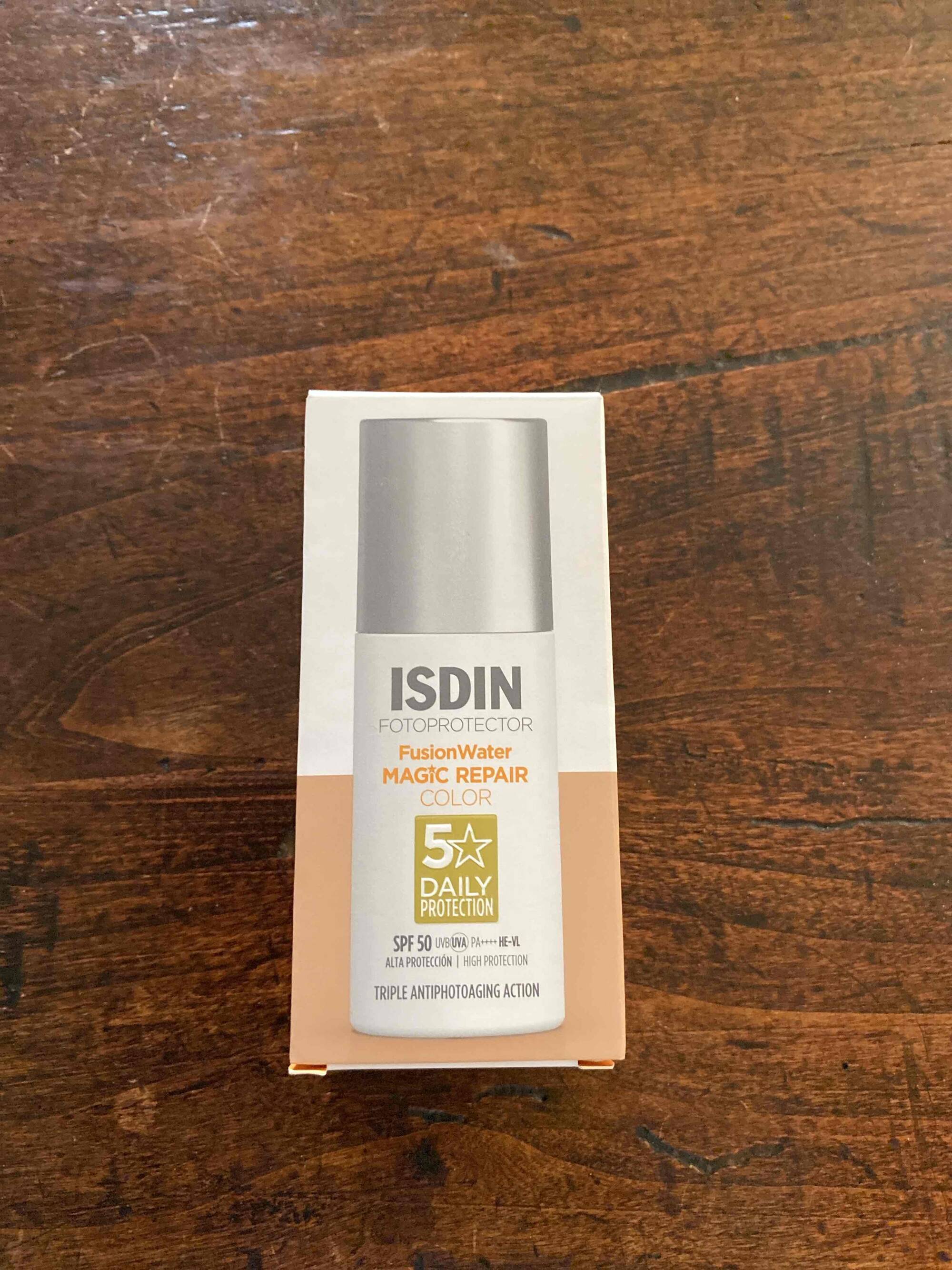 ISDIN - Fotoprotector - Fusion water magic repair SPF 50