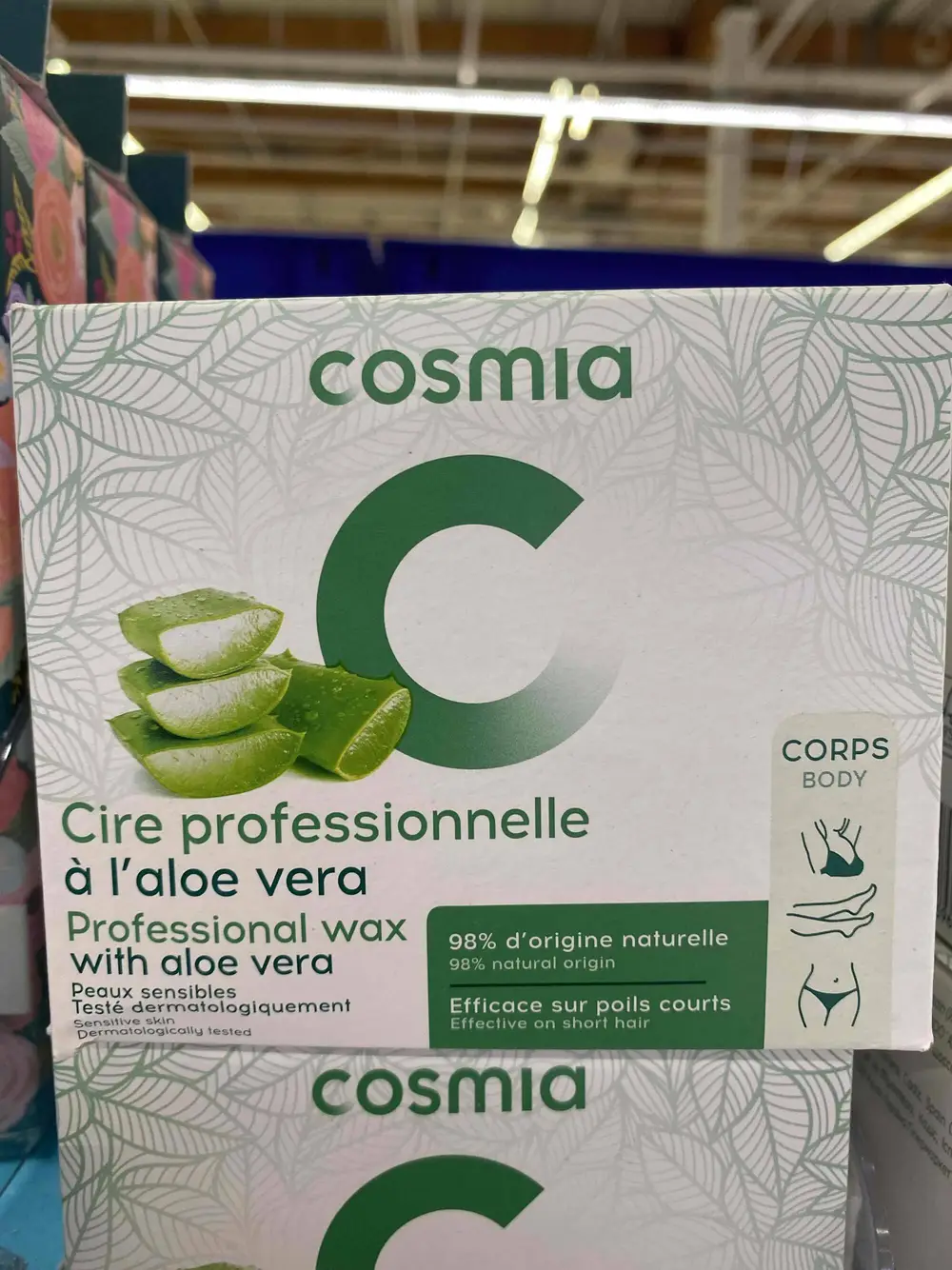 COSMIA - Cire professionnelle à l’aloe vera