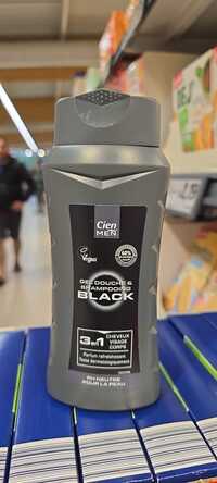 LIDL - Cien men - Gel douche & shampooing black 3 en 1