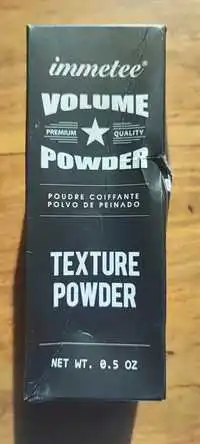 IMMETEE - Poudre coiffante texture powder