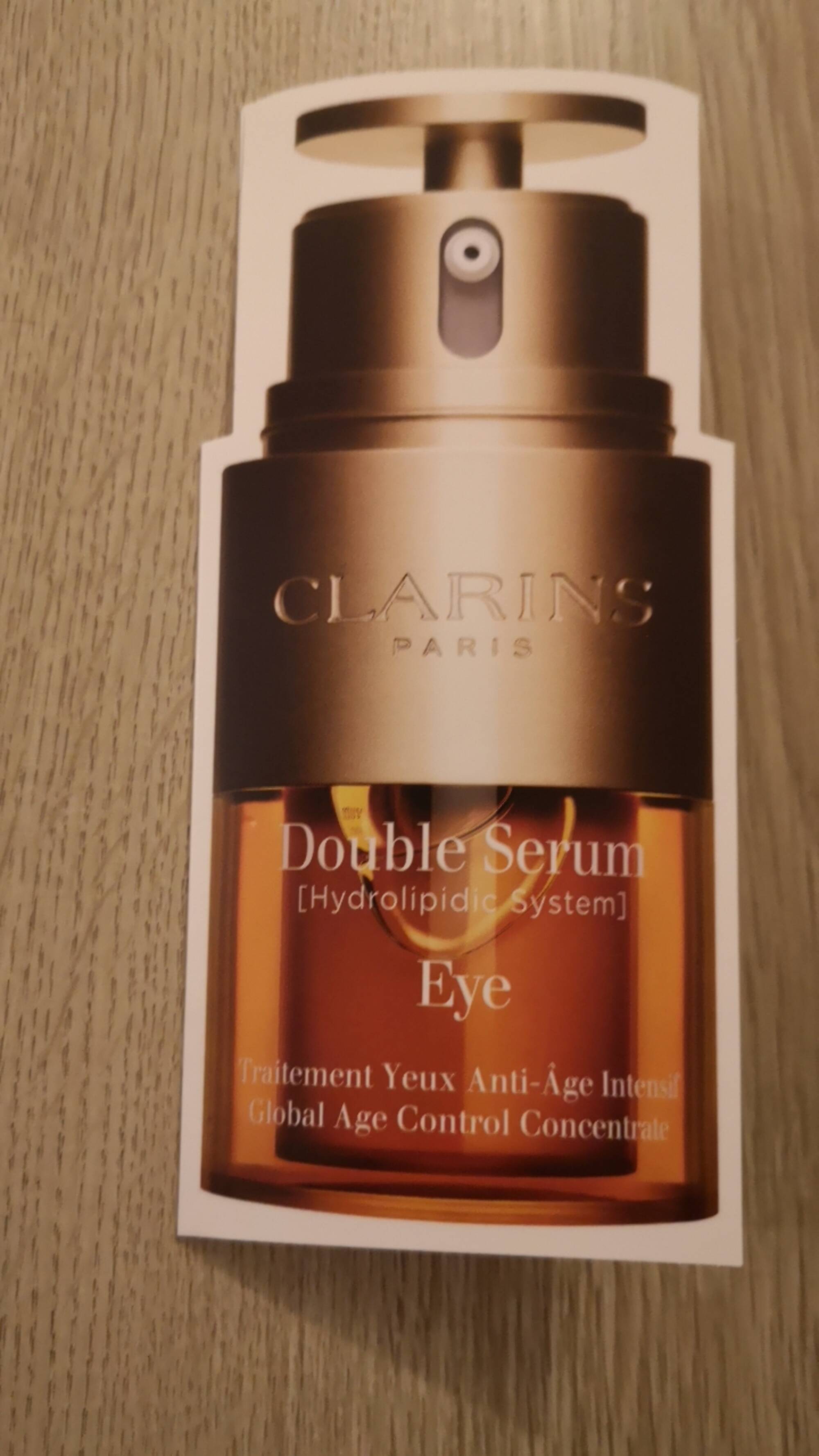 CLARINS - Double sérum - Traitement yeux anti-âge intensif