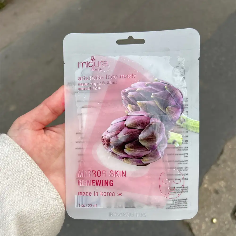 MIQURA - Masque visage à l'artichaut