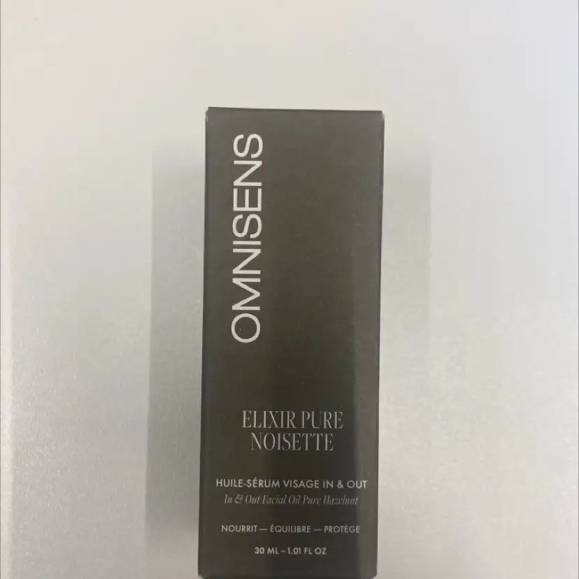 OMNISENS - Élixir pure noisette - Huile sérum visage in&out