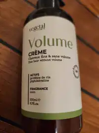 VEGETAL ORIGIN - Volume - Crème cheveux fins & sans volume