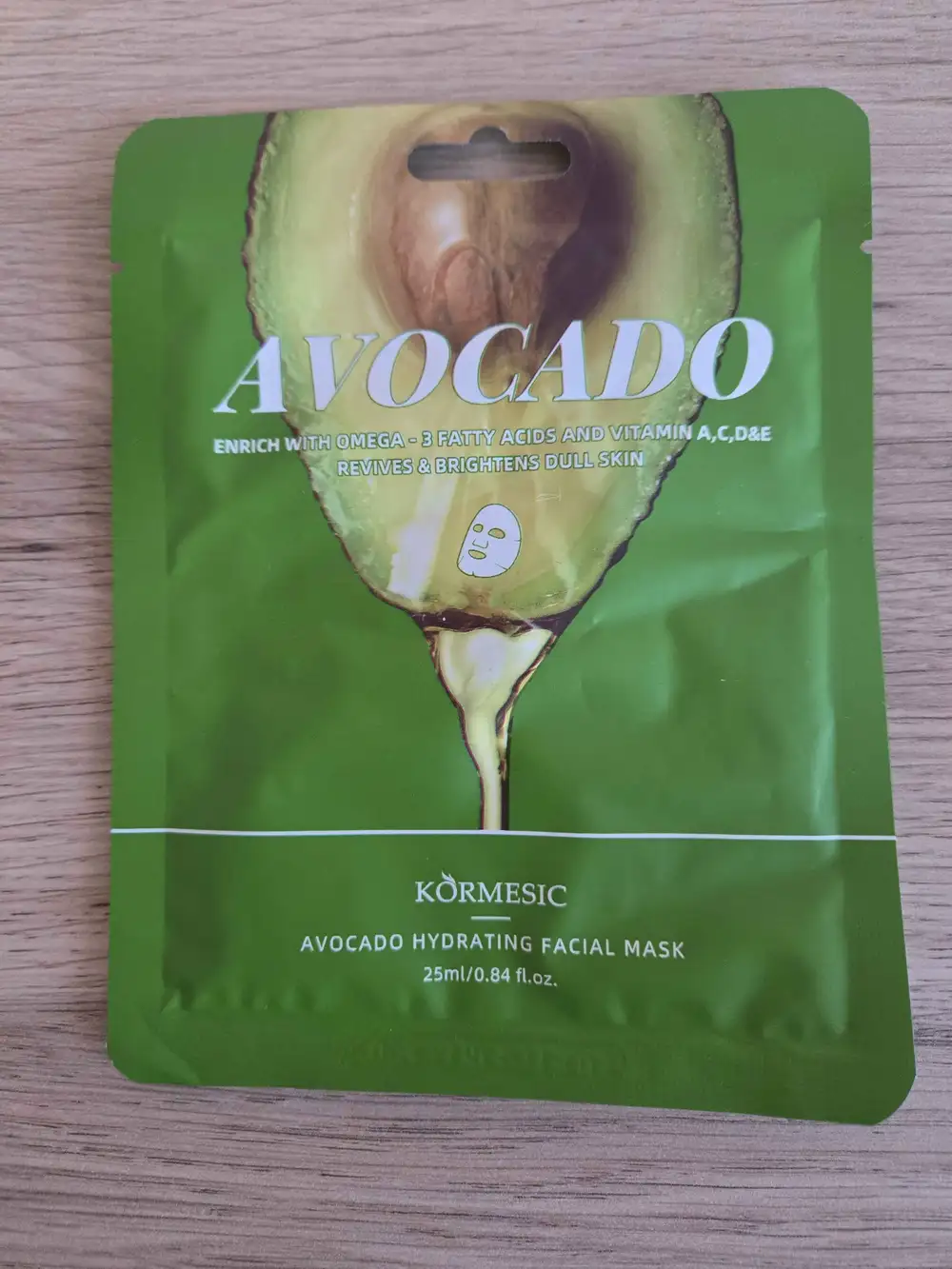 KORMESIC - Avocado hydrating facial mask