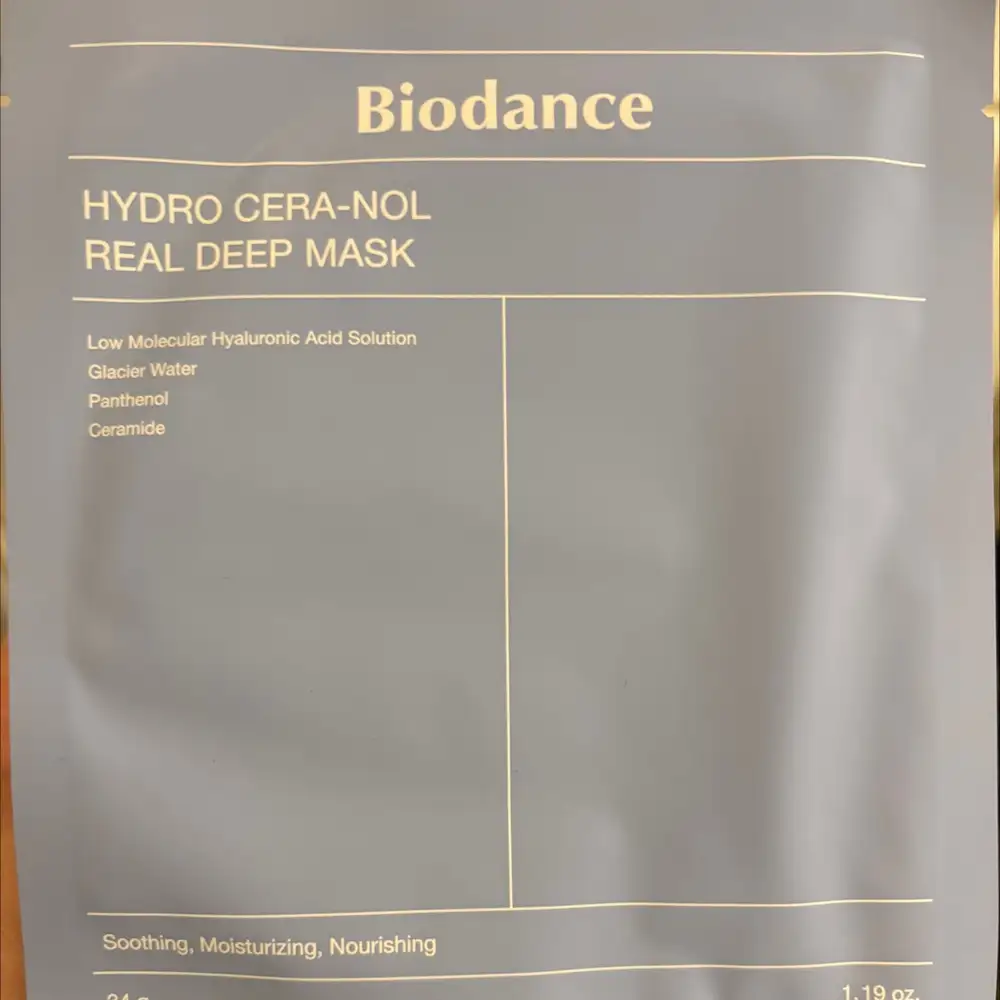 BIODANCE - Hydro cera-nol real deep mask 