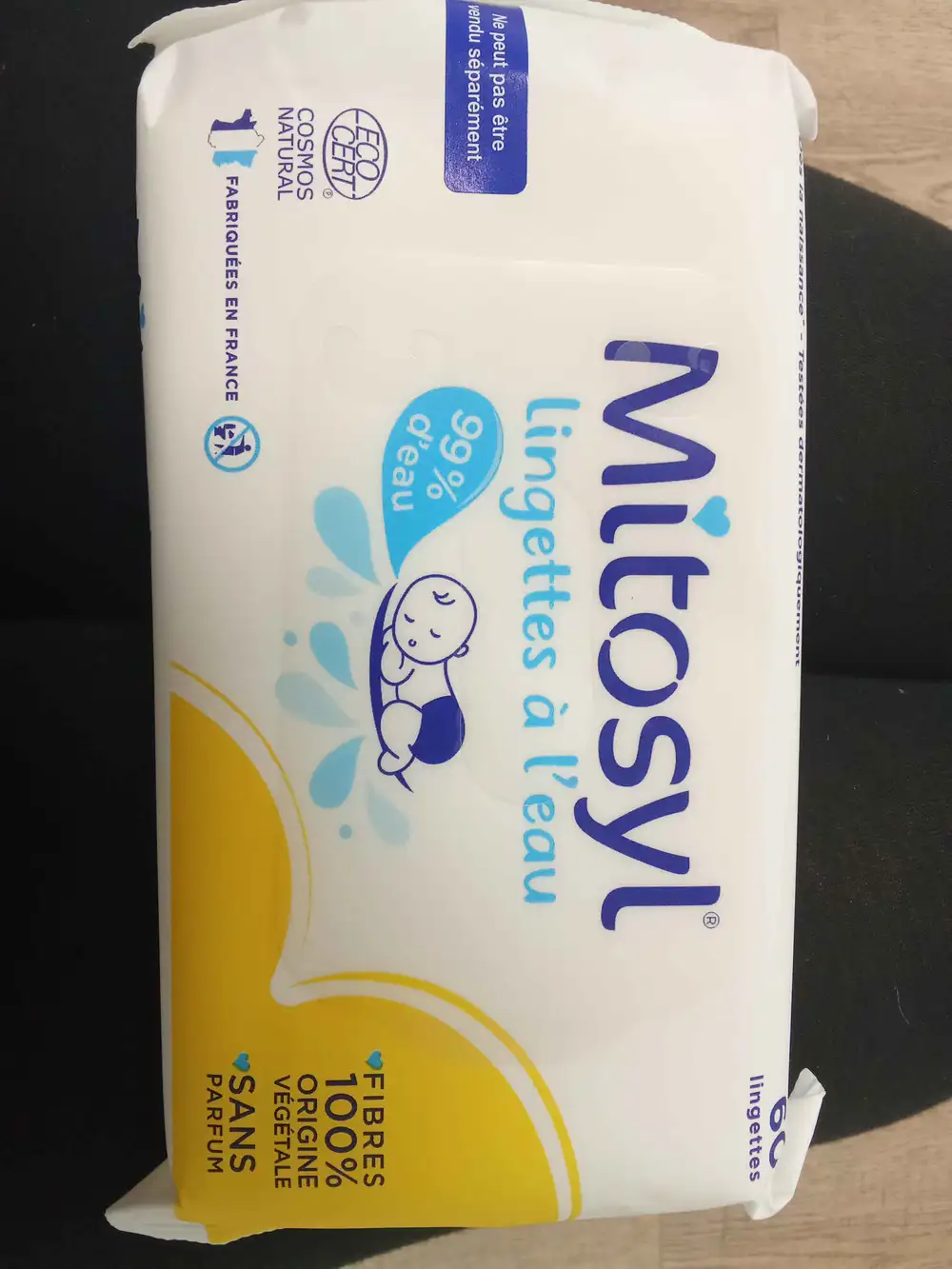 MITOSYL - Lingettes à l'eau 