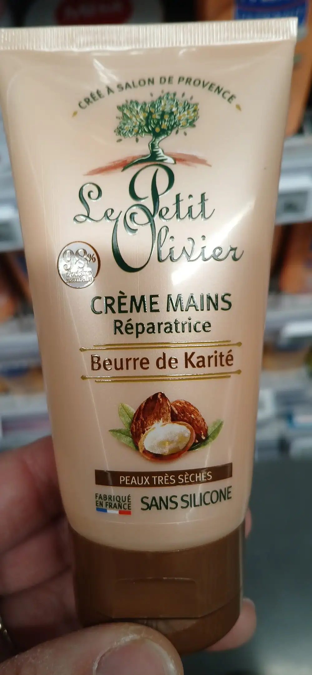 LE PETIT OLIVIER - Beurre de karité - Crème mains réparatrice