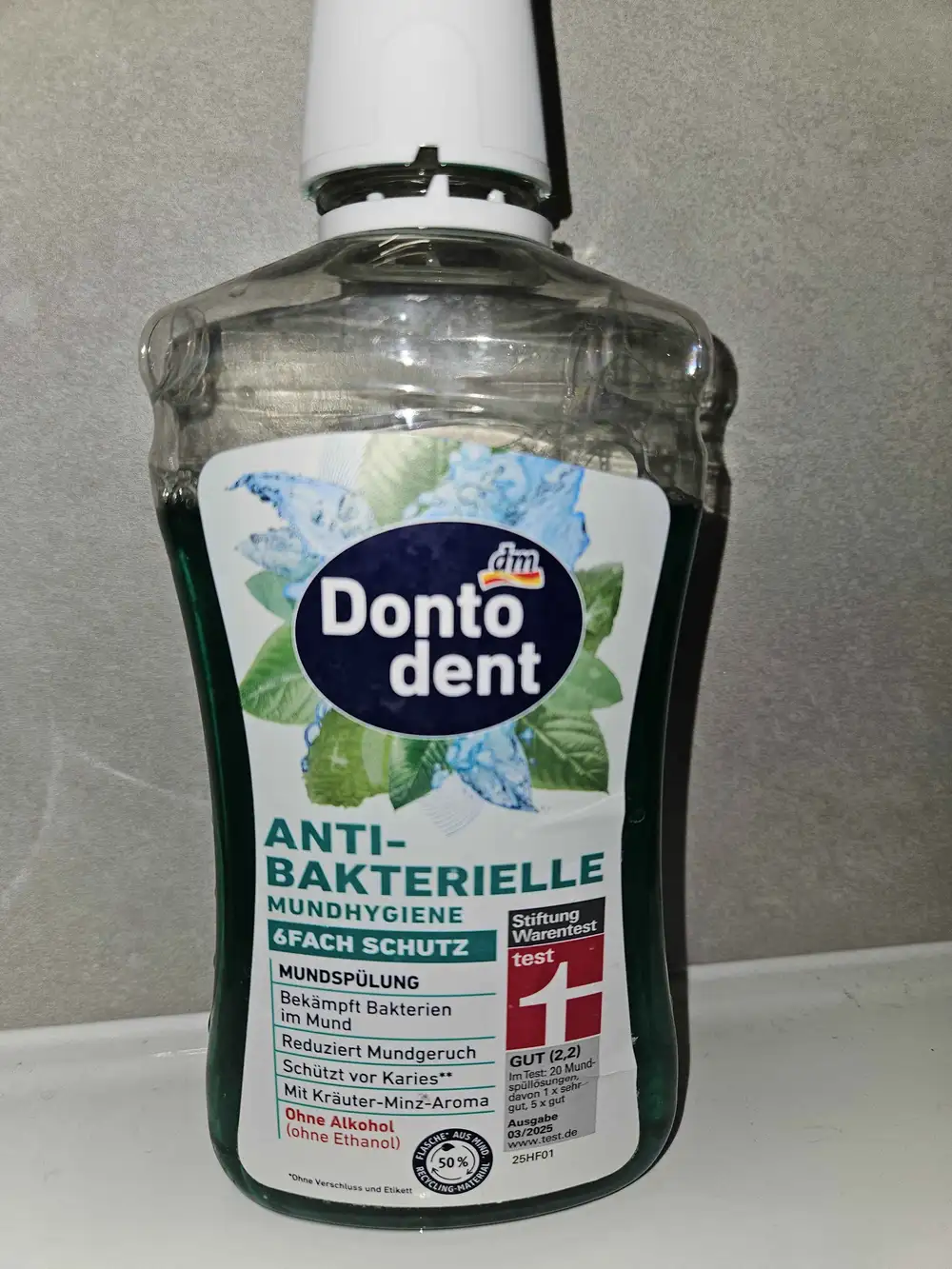 DONTODENT - Anti-bakterielle - Mundhygiene 6fach schutz