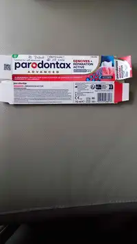 PARODONTAX - Dentifrice gencives+ réparation active blancheur