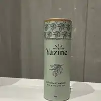 YAZINE - Déodorant naturel musc blanc et thé vert