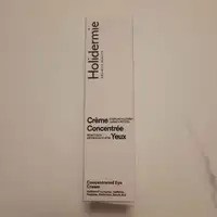 HOLIDERMIE - Crème concentrée yeux