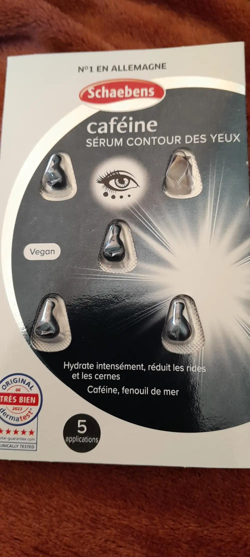 SCHAEBENS - Caféine - Sérum contour des yeux