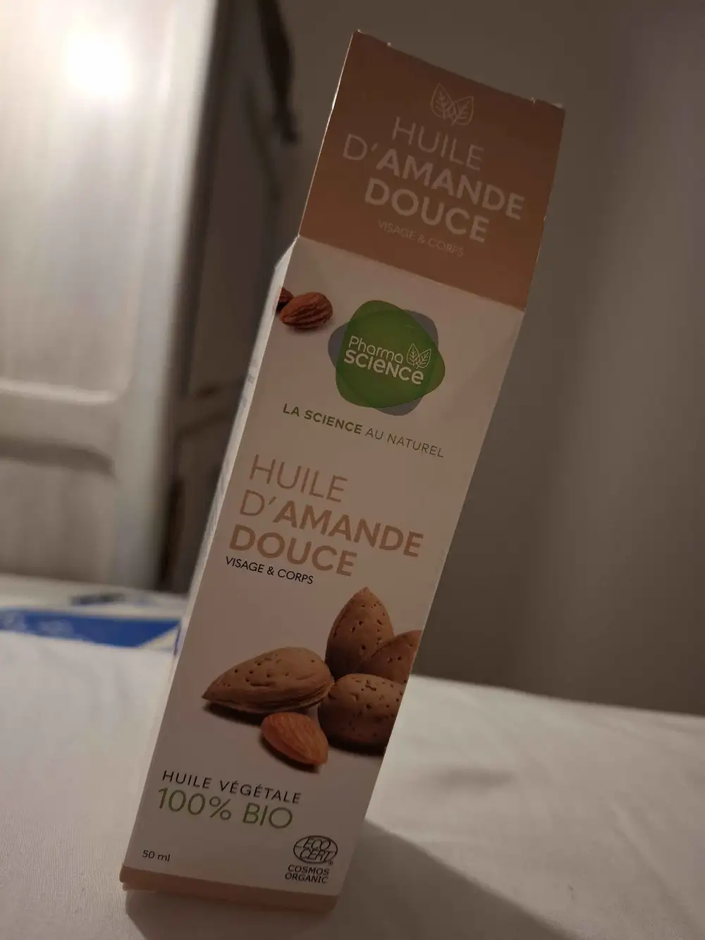 PHARMASCIENCE - Huile amande douce visage et corps