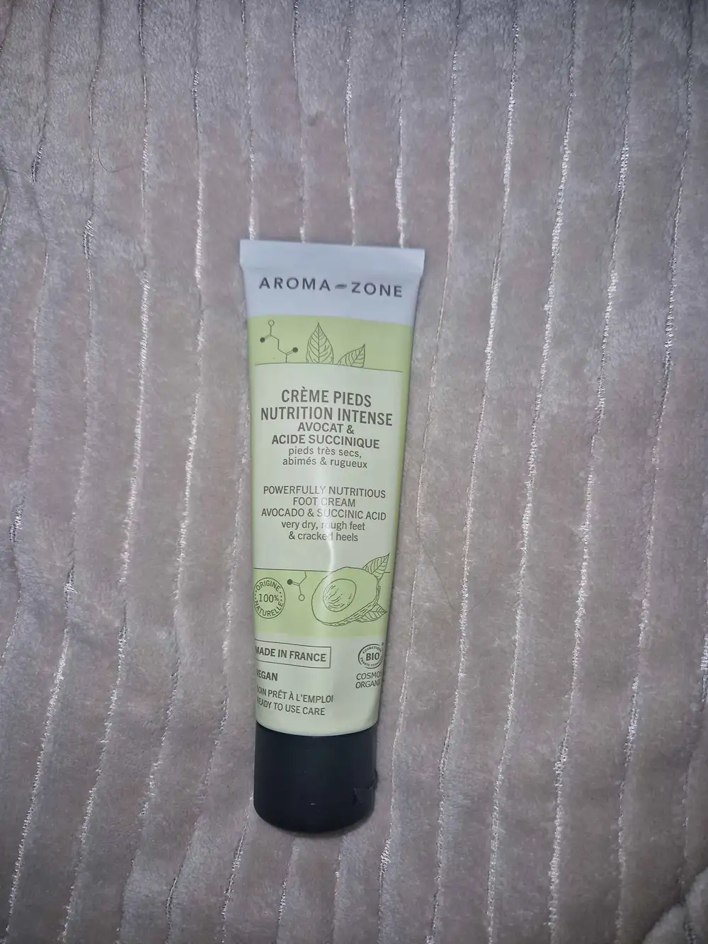 AROMA-ZONE - Crème pieds nutrition intense 