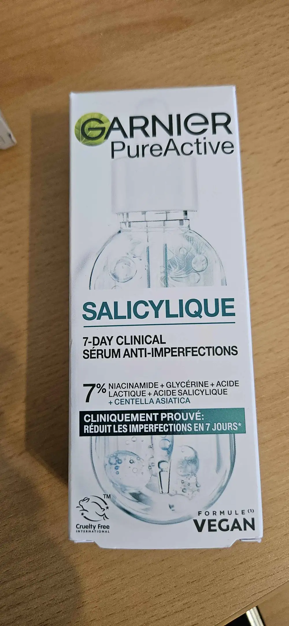 GARNIES PUREACTIVE - Salicylique - Sérum anti-imperfections