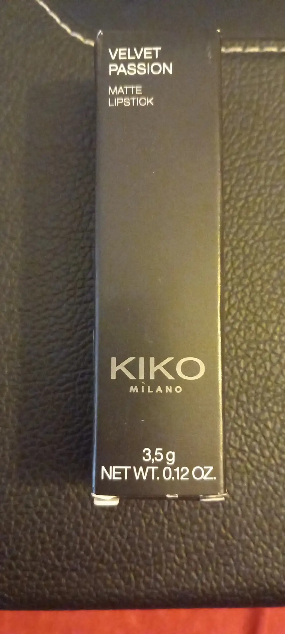 KIKO MILANO - Velvet passion - Matte lipstick