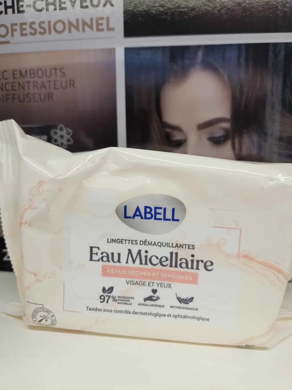 LABELL - Eau micellaire - Lingettes démaquillantes