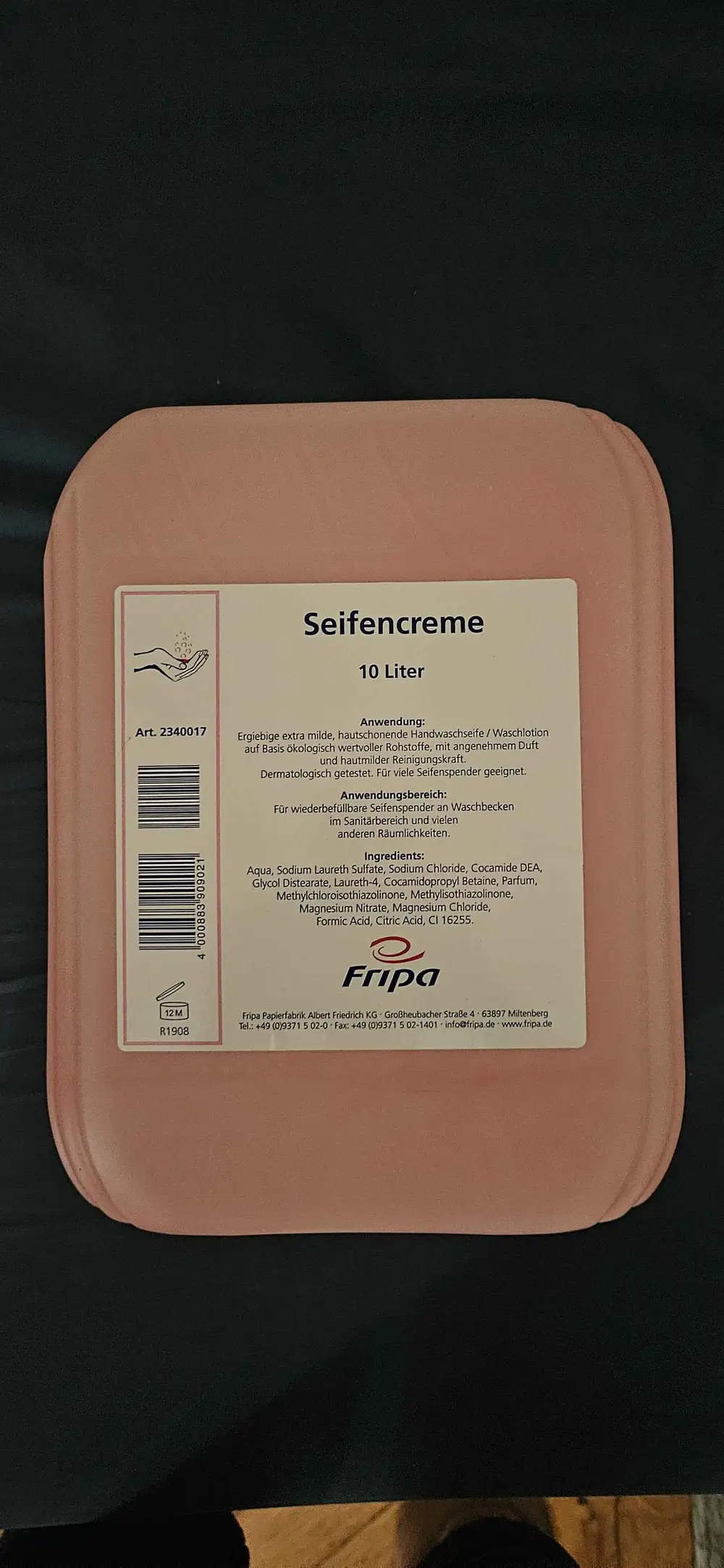 FRIPA - Seifencreme