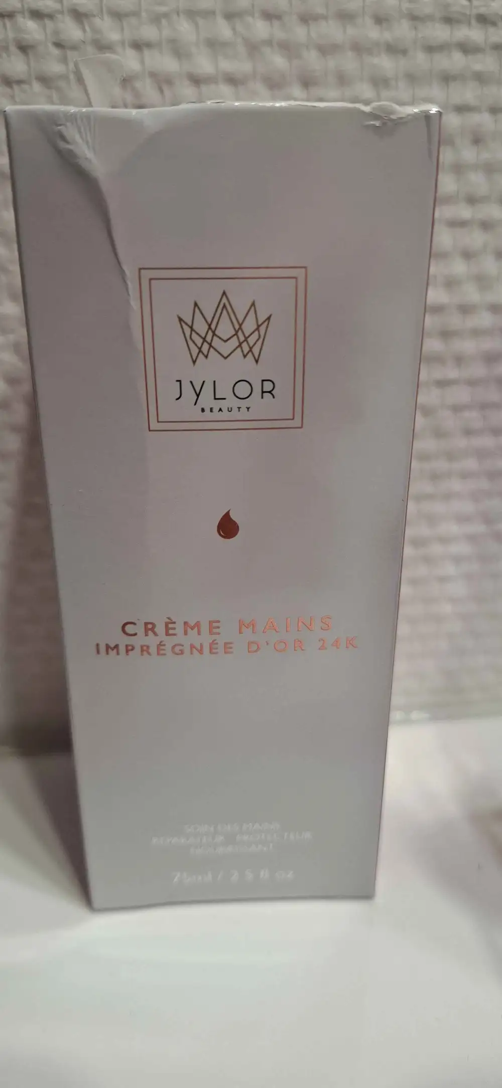 JYLOR - Crème mains imprégnée d'or 24k