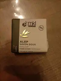 MKL GREEN NATURE - Savon doux Alep