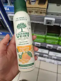 L'ARBRE VERT - Mandarine & Thé vert - Déodorant 24h