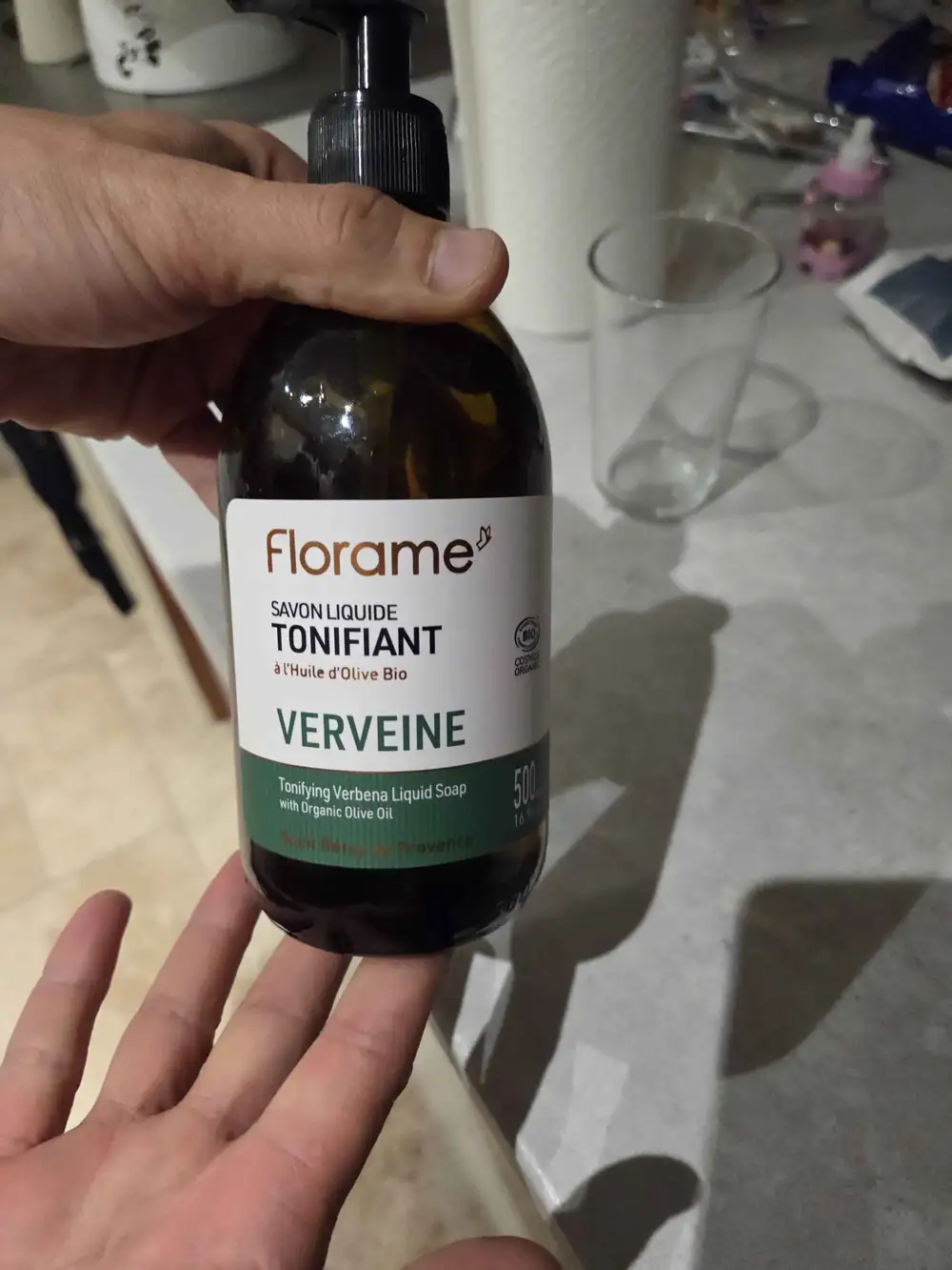 FLORAME - Savon liquide tonifiant verveine