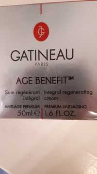GATINEAU - Age benefit - Soin régénérant intégral