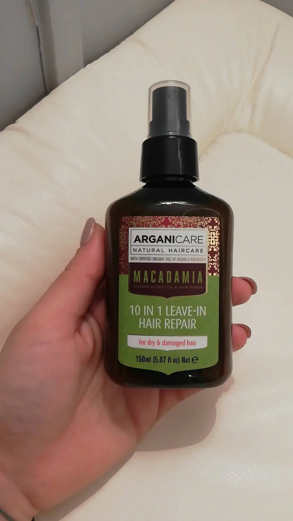 ARGANICARE - Macadamia - 10 in 1 leave-in hair repair