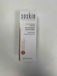 SOSKIN - Hydrawear - Soin hydratant texture légère